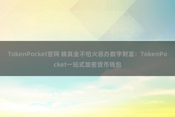 TokenPocket官网 精真金不怕火惩办数字财富：TokenPocket一站式加密货币钱包